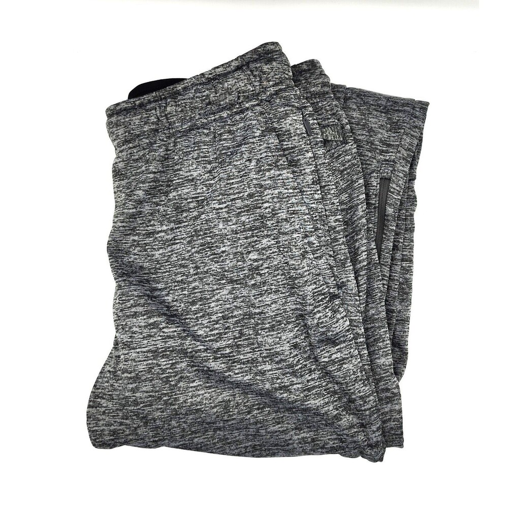 Member's Mark Elastic Waist Tech Fleece Gray Men’s Pants w Pockets Size Medium